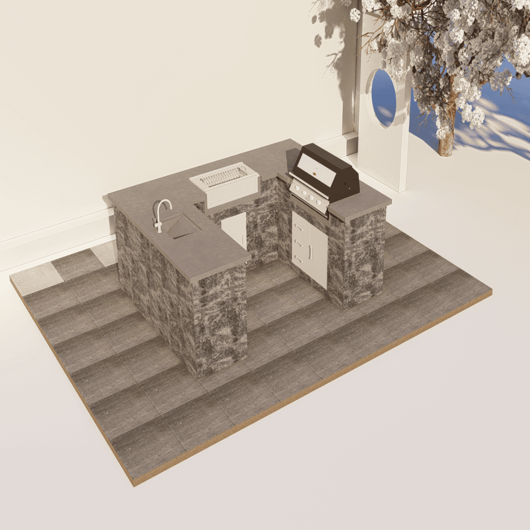 Outdoor Kitchen 4066 - 5.40 x 4.20 m